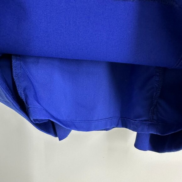 Milly Sheath Dress 10 Keithly Cut Out Cold Shoulder Cocktail Fitted Royal Blue - Picture 10 of 11